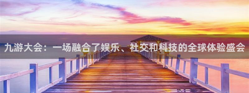 杏宇电子游戏官网：九游大会：一场融合了娱乐、社交和科技的全球体验盛会