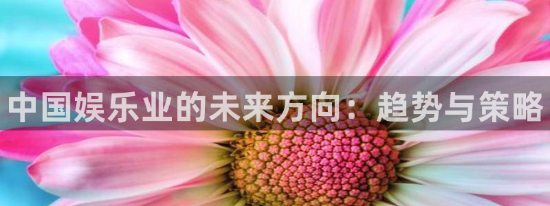 杏宇下载：中国娱乐业的未来方向：趋势与策略